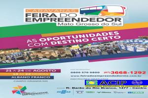 Feira do Empreendedor dia 23 de Agosto em Campo Grande - MS