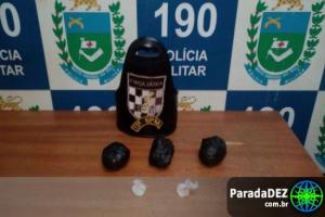 PM de Paranaíba prende dois homens e duas mulheres por tráfico de drogas