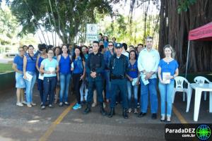 PM e Conselho Comunitário de Segurança realizam campanha Novembro Azul