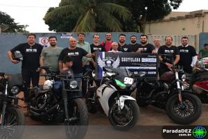 Moto Grupo Rota 158 entrega doação arrecadada na Costelada