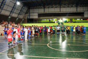 Abertura do Campeonato Municipal de Futsal