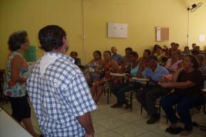 AAA oferece palestra a famílias beneficiadas do Cras Santo Antônio