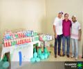 Alunos da Fipar faz campanha de leite para o Hospital Psiquiátrico em Paranaíba - MS