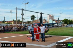 Helicóptero Papai Noel