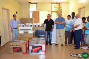 Santa Casa de Paranaíba recebe TVs e Ar Condicionado