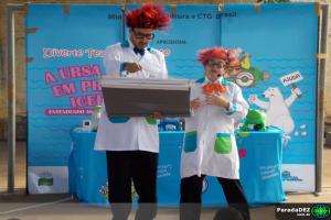 Peça infantil sobre aquecimento global visita Paranaíba