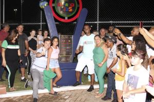 Paranaíba inaugura novo Espaço Kids da Praça Poliesportiva
