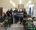 Moto Grupo Rota 158 entrega doação arrecadada na Costelada em Paranaíba - MS
