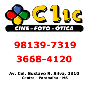 Clic Cine Foto Ótica - (67) 3668-4120 / 3668-4020